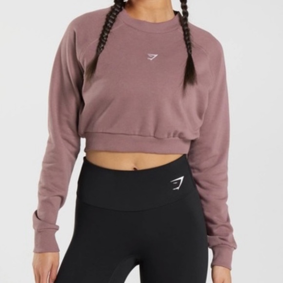 GYMSHARK Training Cropped Sweater - Picture 5 of 6